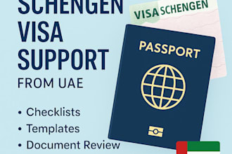 review your schengen visa documents from uae