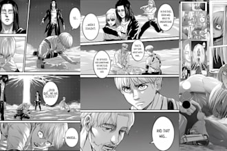 draw manga comic page storyboard anime page manga panel nsfw comic manga artist