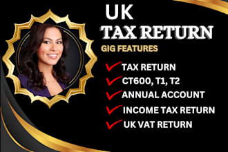 do uk tax return, vat registration, ct600, hmrc and company account registration