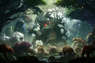 create digital artworks for multimedia use