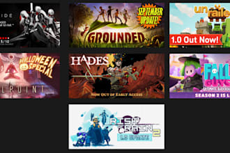 do steam capsule art game banner game ui game poster game logo steam graphics