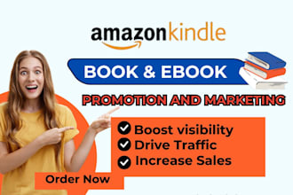 do book and ebook promotion and marketing, amazon kdp ads, book advertising