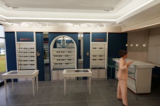 design a unique and branded interior for your shop or store