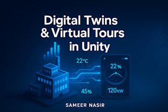 develop 3d real time apps like digital twins bms iot and virtual tours