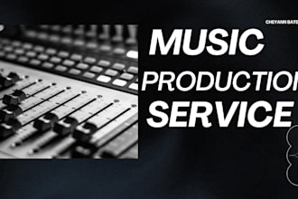 be your music producer in any genre