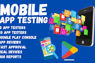 12 testers 20 real app testers app review qa testing closed app testing ios 26