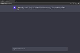 custom ai assistant web app with chat interface like chatgpt