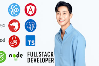 develop custom web apps with mean mern, nodejs, react, angular, nestjs and AWS