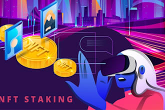 build solana staking website, solana presale website with smart contract