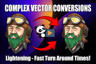 professionally redraw your logo to vector format