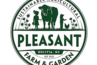 design modern and professional agriculture lawn care firm and landscape logo
