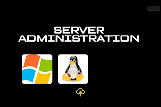 help you to setup and administrate linux windows server