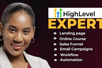 gohighlevel landing page gohighlevel website gohighlevel sales funnel ghl expert