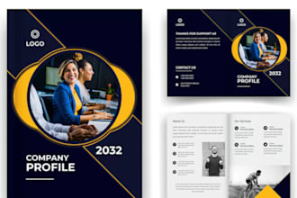 design brochure, company profile, booklet, annual report, catalog