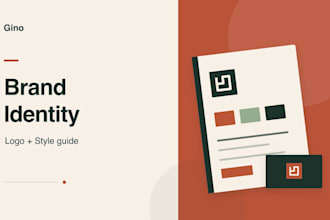 design a startup brand identity and brand style guide