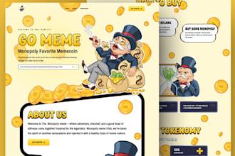 build p2p crypto exchange website, memecoin pepe coin, ico presale landing page