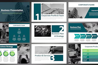 design investor pitch decks and business powerpoint presentations that convert