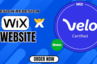 do wix landing page design wix velo code wix studio redesign fix wix website