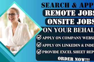 job search and apply to find application, online, remote job reverse recruiter