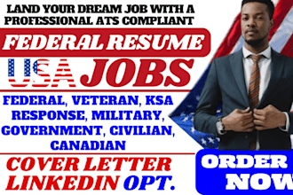 federal, veteran, ksa response, military, government, civilian, resume