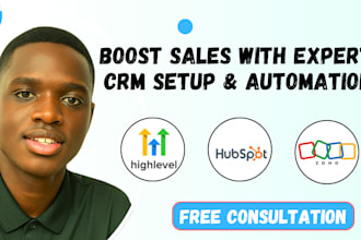manage CRM hubspot activecampaign salesforce zoho CRM automations sales tracking