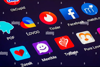 build dating app live streaming app, social media app, clone app, video chat app