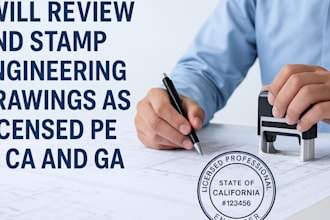 review, stamp, california, alabama, florida, texas pe stamp for city permit