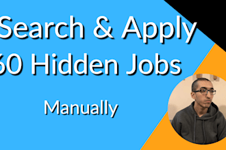 search and apply to 60 jobs a day for you