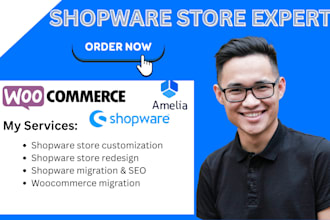 design shopware store develop shopware 6 shop redesign woocommerce migration seo