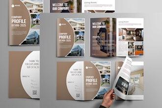 design business, company and product flyer and brochure