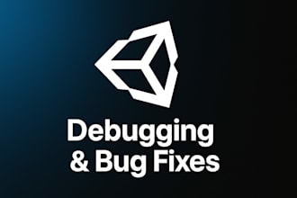 do bug fix in unity 2d and 3d projects