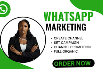 boost your whatsapp channel and grow real group members