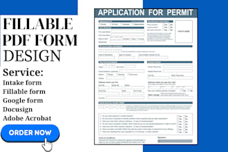 design intake form, invoice, google forms, docusign, adobeacrobat, fillable form