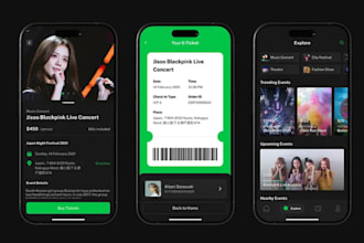 do event booking and ticketing app or websites for clubs, bars, and local events
