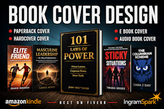 design book cover, ebook cover, minimalist book cover design