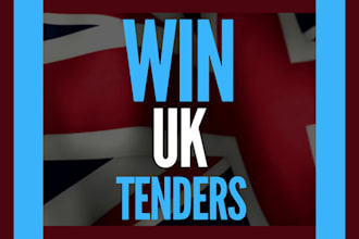 bid UK tender write bid proposal, healthcare tender, nhs care tender and cqc