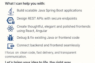transform your ideas into scalable java spring boot web apps