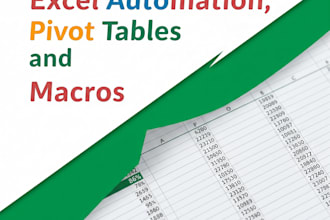 reduce your work time by automating your excels
