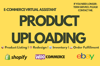 be your shopify virtual assistant, online store inventory order fulfillment