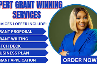 search and write winning grant proposal,bids,for non profit,small businesses
