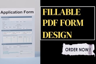 create fillable PDF, medical form, intake form, application form, checklist form