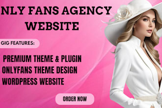 design onlyfans agency website, and professional agency site