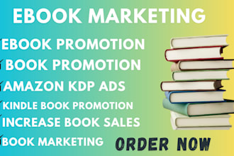 run amazon kdp ads do ebook promotion,ebook marketing to increase book sales