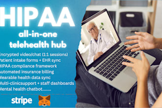 build a secure telehealth platform with hipaa compliance