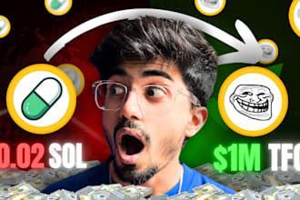 boost solana memecoin hit 100m whale investors to 1000x sales telegram promotion