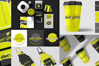 craft premium brand identity design with unique visual direction