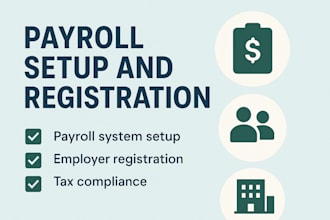 professionally handle your payroll setup and business registration