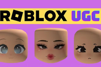 create custom face designs for your roblox game or ugc