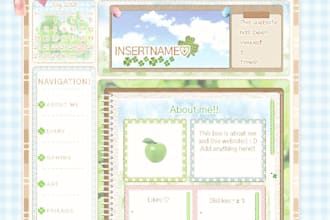 create a neocities or nekoweb of your style and liking