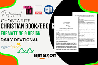 design, format christian ebook, prayer book journal amazon kdp, daily devotional